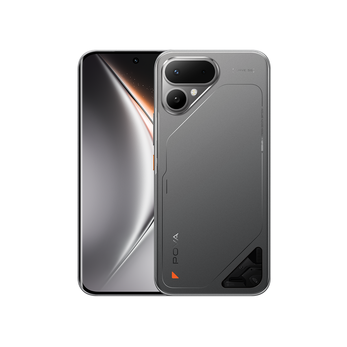 Tecno POVA Curve 2 5G 8+128GB Storm Titanium