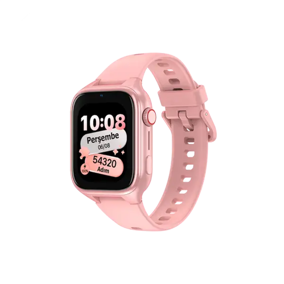 TTEC.2KSW02 kidi GPS 4G Çocuk Saati.Pembe