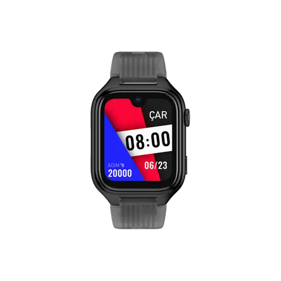 TTEC.2KSW03 kidi Pro GPS 4G Çocuk Saati.Siyah