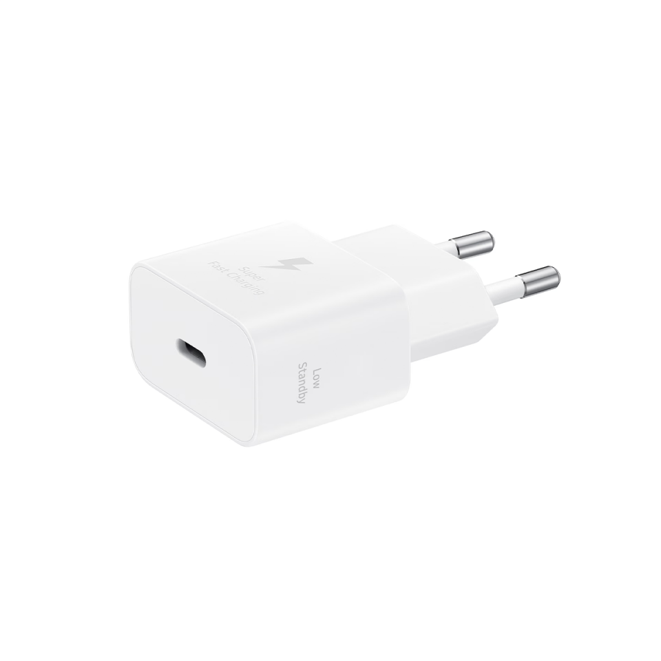 Samsung.EP-T2510N Type C Hızlı Şarj Adaptörü (25W).25W.Beyaz