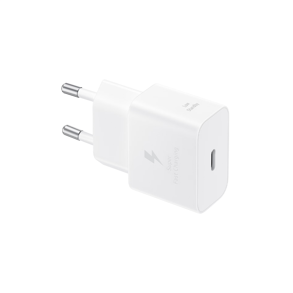 Samsung.EP-T2510N Type C Hızlı Şarj Adaptörü (25W).25W.Beyaz