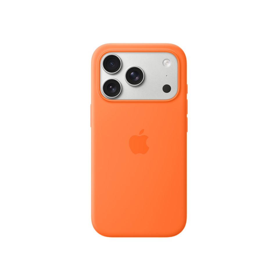 Apple.iPhone 17 Pro Silicone Case with Magsafe.Orange