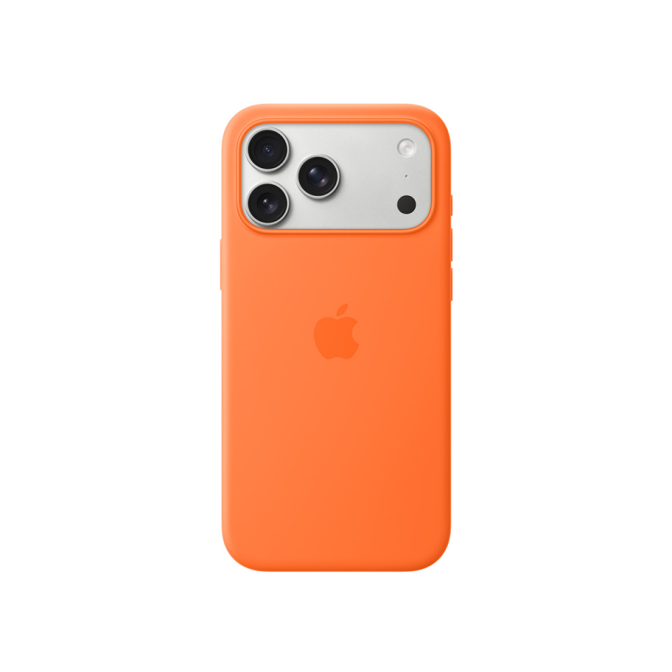 Apple.iPhone 17 Pro Max Silicone Case with Magsafe.Orange