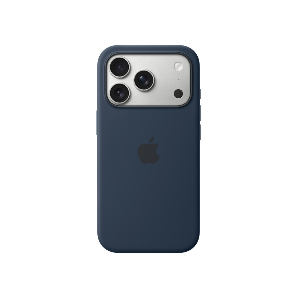 Apple.iPhone 17 Pro Silicone Case with Magsafe.Midnight