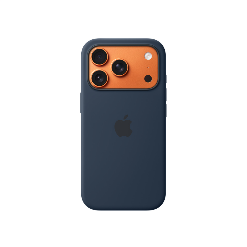 Apple.iPhone 17 Pro Max Silicone Case with Magsafe.Midnight