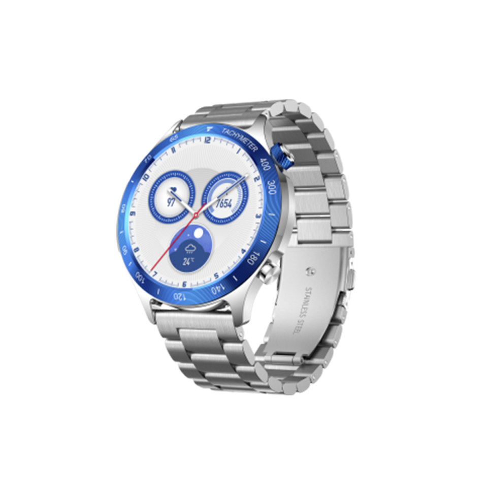 Inteya.Hiwatch Pro Max.Akıllı Saat.Gümüş